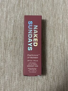 Naked Sundays PoutScreen Lip Treatment  SPF 50 - Midnight Kiss